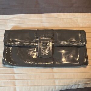 Cole Hann gray Clutch